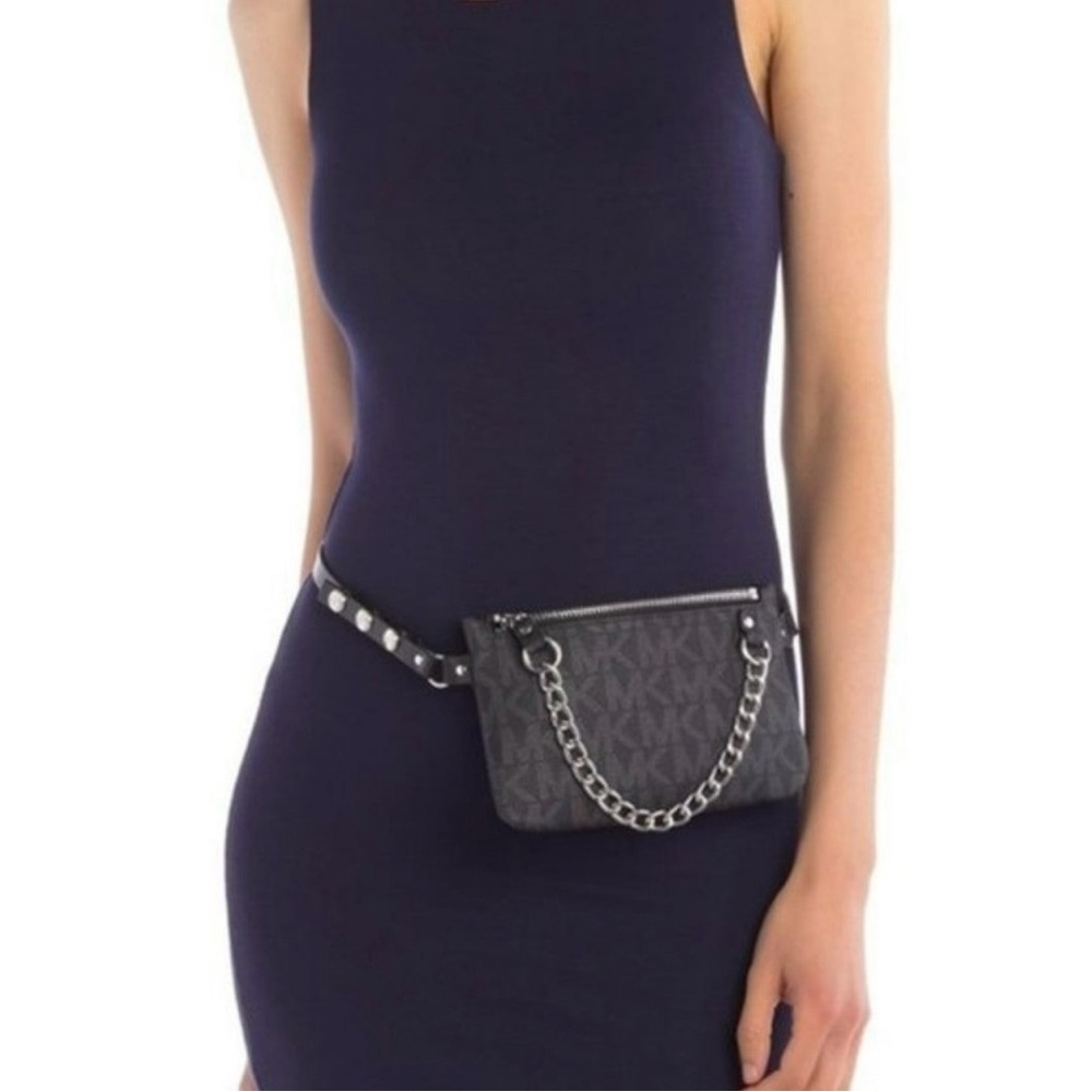 MICHAEL Michael Kors Coated Canvas Waist Bag